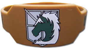 Attack On Titan Military Police Regiment PVC Wristband - Sweets and Geeks