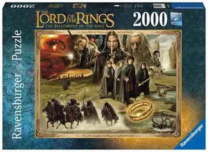 Lord of the Rings: The Fellowship of the Ring 2000 Piece Puzzle - Sweets and Geeks