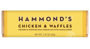 Hammond's Chicken & Waffles Milk Chocolate Bars - Sweets and Geeks