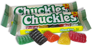 CHUCKLES Jelly Candy Bar 2 OZ - Sweets and Geeks