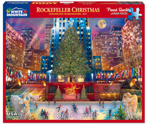 Rockefeller Christmas (1711pz) - 1000 Piece Jigsaw Puzzle - Sweets and Geeks