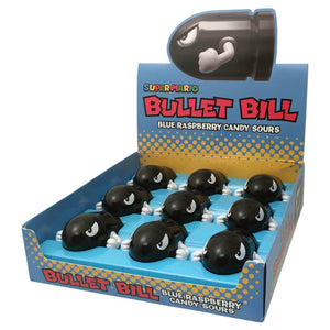 Nintendo Bullet Bill Sours - Sweets and Geeks