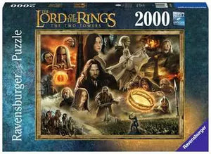 The Lord of The Rings: The Two Towers 2000 Piece Puzzle - Sweets and Geeks