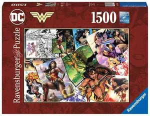 Wonder Woman 1500 Piece Puzzle - Sweets and Geeks
