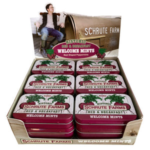 Schrute Farms Welcome Mints - Sweets and Geeks