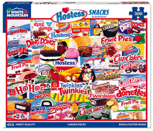 Hostess Snacks (1762pz) - 500 Piece Jigsaw Puzzle - Sweets and Geeks
