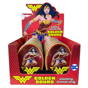Wonder Woman Golden Sours 1.2oz Tin - Sweets and Geeks