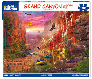 Grand Canyon - 1000 Piece Jigsaw Puzzle - Sweets and Geeks