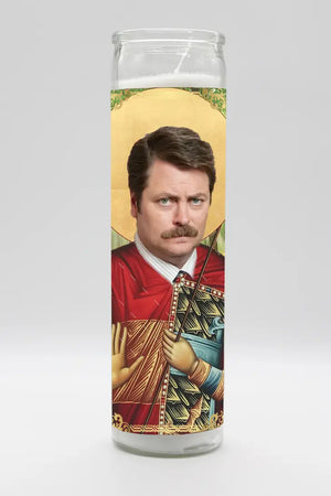 Parks & Recreation - Ron Swanson Candle - Sweets and Geeks