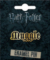 Harry Potter Muggle Enamel Pin - Sweets and Geeks