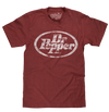 DR PEPPER DISTRESSED LOGO T-SHIRT - RED - Sweets and Geeks