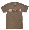 TOOTSIE ROLL LOGO T-SHIRT - BROWN - Sweets and Geeks