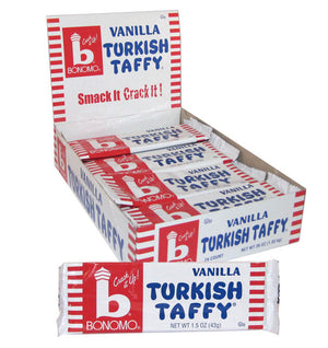 Bonomo Turkish Taffy: Vanilla 1.5 OZ - Sweets and Geeks