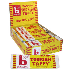 Bonomo Turkish Taffy: Banana 1.5 OZ - Sweets and Geeks
