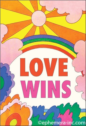 Love Wins Magnet - Sweets and Geeks
