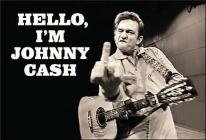 Hello I'm Johnny Cash Magnet - Sweets and Geeks
