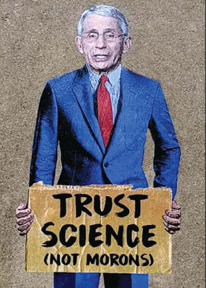 Trust Science (Not Morons) Magnet - Sweets and Geeks