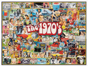 The 1970's 1000 Piece Jigsaw Puzzle - Sweets and Geeks