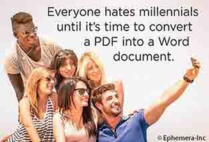Everyone Hates Millennials Magnet - Sweets and Geeks