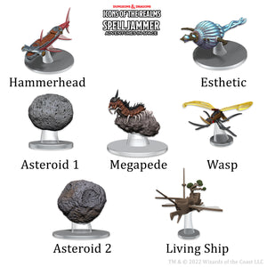 Dungeons & Dragons: Icons of the Realms Ship Scale - Asteroid Encounters - Sweets and Geeks
