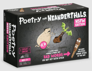Poetry for Neanderthals: NSFW - Sweets and Geeks