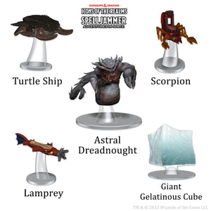 Dungeons & Dragons: Icons of the Realms Ship Scale - Attacks from Deep Space - Sweets and Geeks