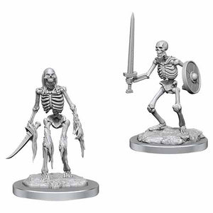 WizKids Deep Cuts Unpainted Miniatures: W18 Skeletons - Sweets and Geeks