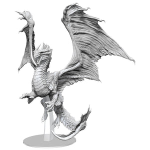 Dungeons & Dragons Nolzur`s Marvelous Unpainted Miniatures: Adult Bronze Dragon - Sweets and Geeks