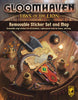 Gloomhaven: Jaws of the Lion Removable Sticker Set & Map - Sweets and Geeks