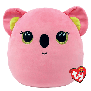 TY Squish-A-Boos Plush - Poppy the Pink Koala Bear 6" - Sweets and Geeks
