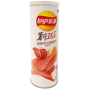 LAY’S Spain Ham Potato Chips Salted Flavor 104g - Sweets and Geeks