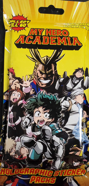 My Hero Academia Holographic Stickers - Sweets and Geeks