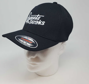 Sweets and Geeks Logo Flex Fit Baseball Cap - Sweets and Geeks