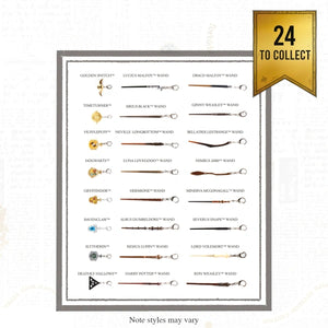 Harry Potter 3D Metal Wand Keychain Assortment - Sweets and Geeks