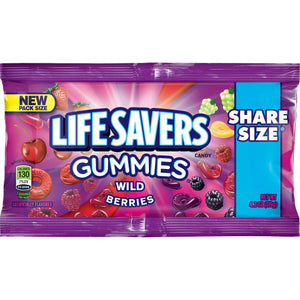 Lifesavers Gummies Wild Berries Share Size 4.2oz - Sweets and Geeks