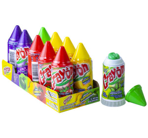 CRAYON ASSORTED TRAY - FLAVORED SOFT CANDY - Sweets and Geeks