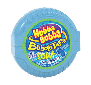 HUBBA BUBBA BUBBLE TAPE - SOUR RASPBERRY - Sweets and Geeks