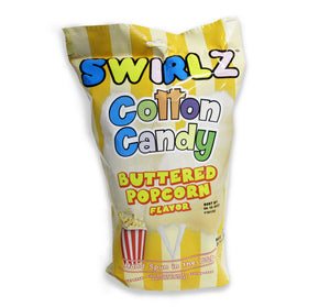 Swirlz Cotton Candy Buttered Popcorn Flavor 3.1oz - Sweets and Geeks