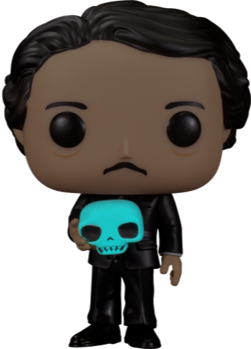 Funko Pop! Icons - Edgar Allan Poe (w/ Skull) #21 (GITD) - Sweets and Geeks