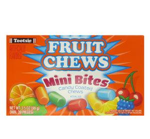 FRUIT CHEWS MINI BITES THEATER BOX - Sweets and Geeks