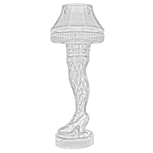 A Christmas Story Leg Lamp - 16.9oz Molded Pint Glass - Sweets and Geeks