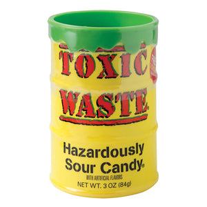 Toxic Waste Sour Candy and Bank 3oz - Sweets and Geeks