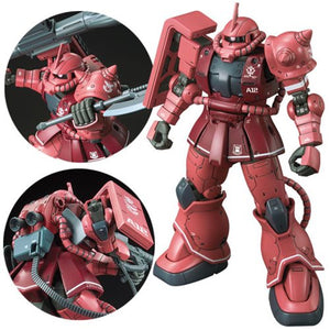 Gundam The Origin MS-06S Zaku II Principality of Zeon Char Aznable's Mobile Suit Red Comet Ver HG 1:144 Scale Model Kit - Sweets and Geeks