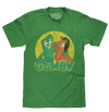 GUMBY AND POKEY T-SHIRT - GREEN - Sweets and Geeks