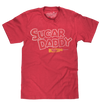 SUGAR DADDY LOGO T-SHIRT - RED - Sweets and Geeks