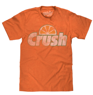 VINTAGE ORANGE CRUSH LOGO T-SHIRT - ORANGE - Sweets and Geeks