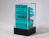 Translucent Polyhedral Dice Block (7Dice) - Sweets and Geeks