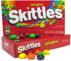 SKITTLES ORIGINAL THEATER BOX - Sweets and Geeks
