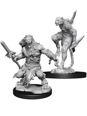 Magic the Gathering Unpainted Miniatures: W03 Wild Nacatls - Sweets and Geeks