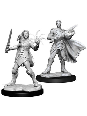 Magic the Gathering Unpainted Miniatures: W03 Rowan Kenrith & Will Kenrith - Sweets and Geeks